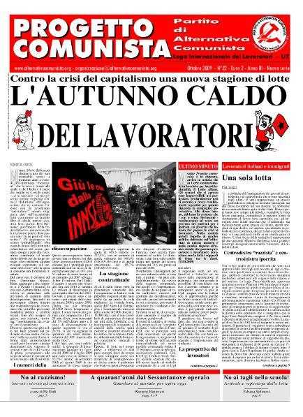 progetto comunista 22 progetto comunista 22